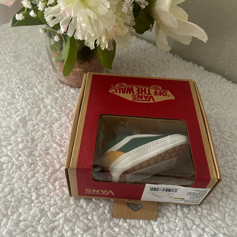 Vans Kids Shoes - Green and White